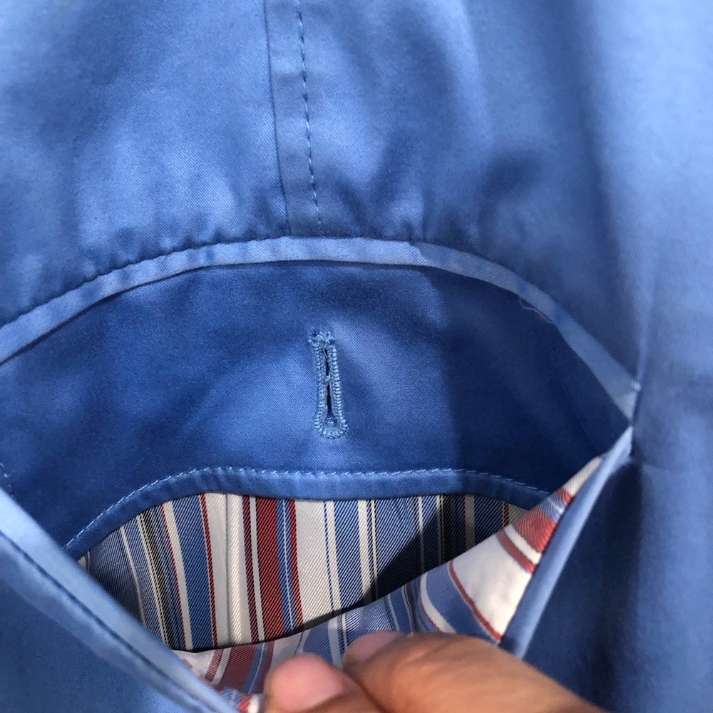 Pendleton Sky Blue Cotton Blend Spring Jacket Sz.… - image 7